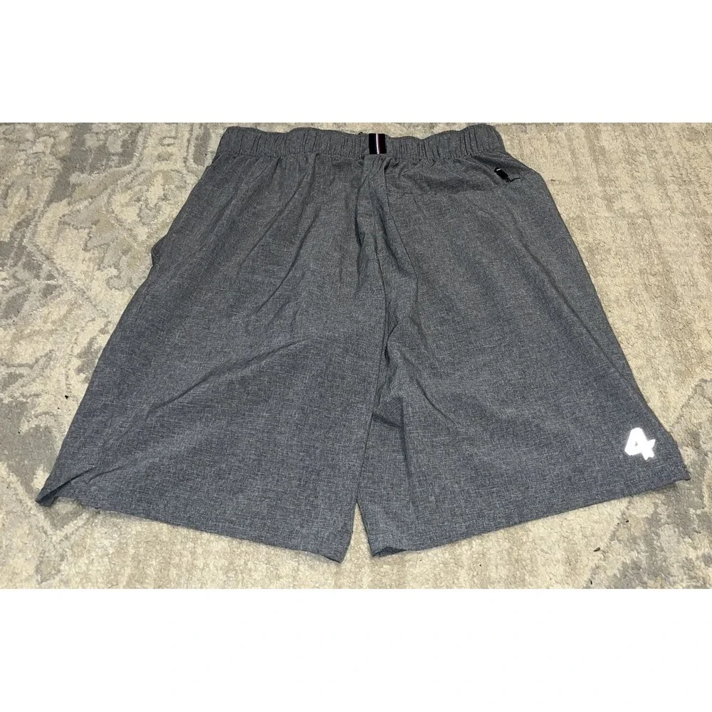 Fourlaps‎ Athletic Running Shorts in Gray Mens Size Small Pull On